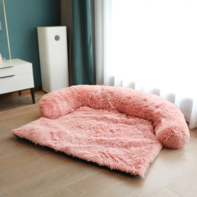 Large Pet Plush Sofa Cover Bed - Image 4