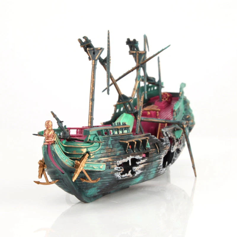 Large Shipwreck Aquarium Decoration - Image 7