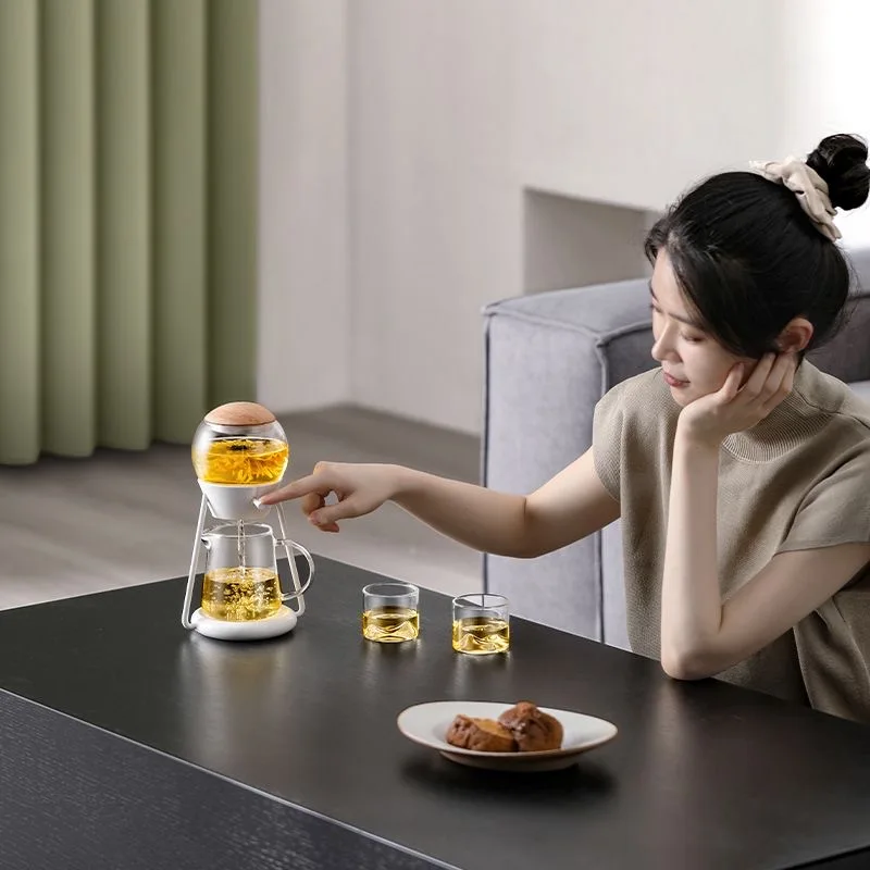 Lazy Brew Spherical Teapot Set - Image 2