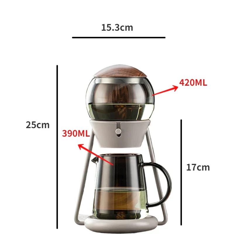 Lazy Brew Spherical Teapot Set - Image 8