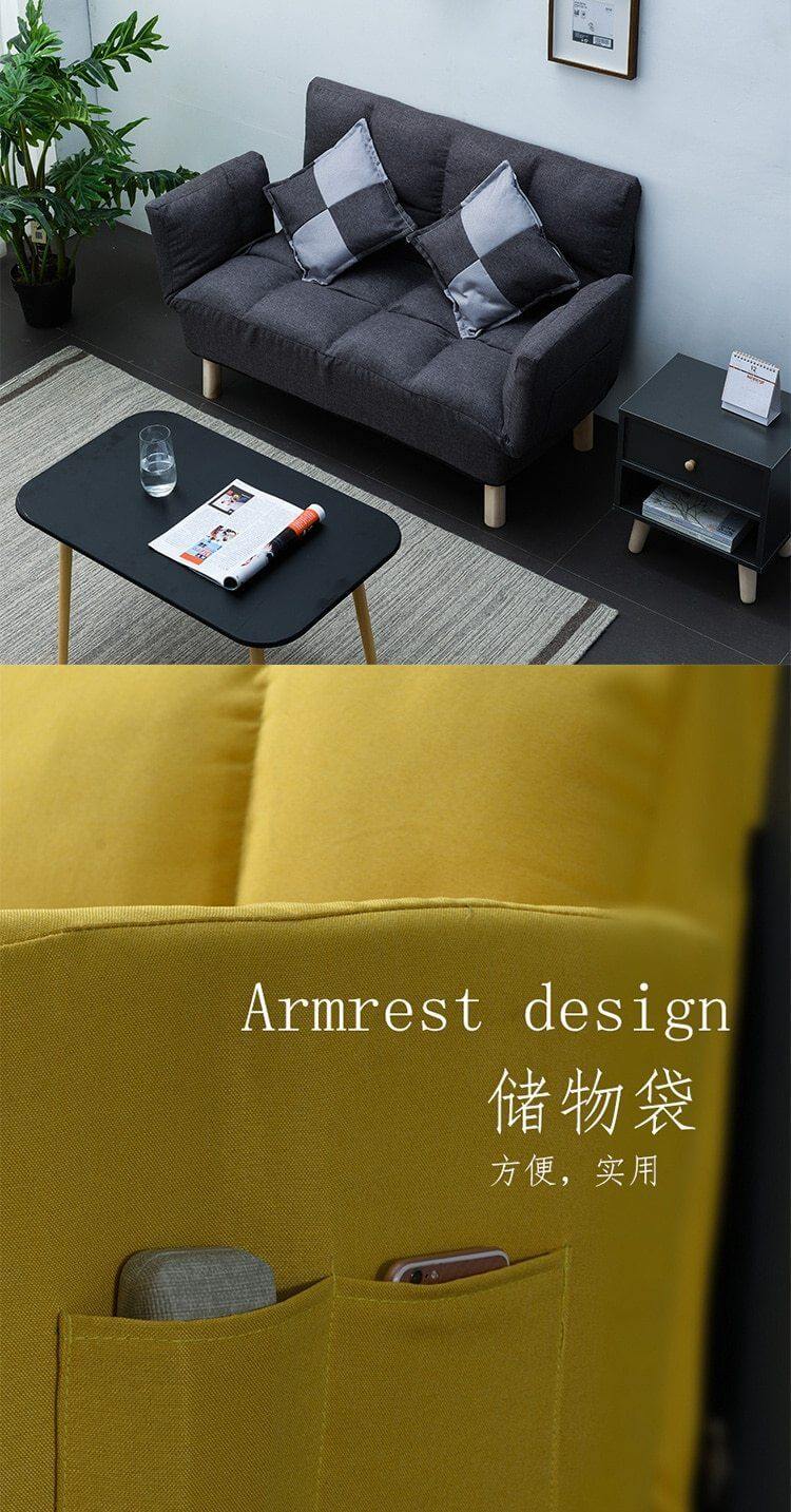 Lazy Floor Modern Minimalist Foldable Sofas - Image 13