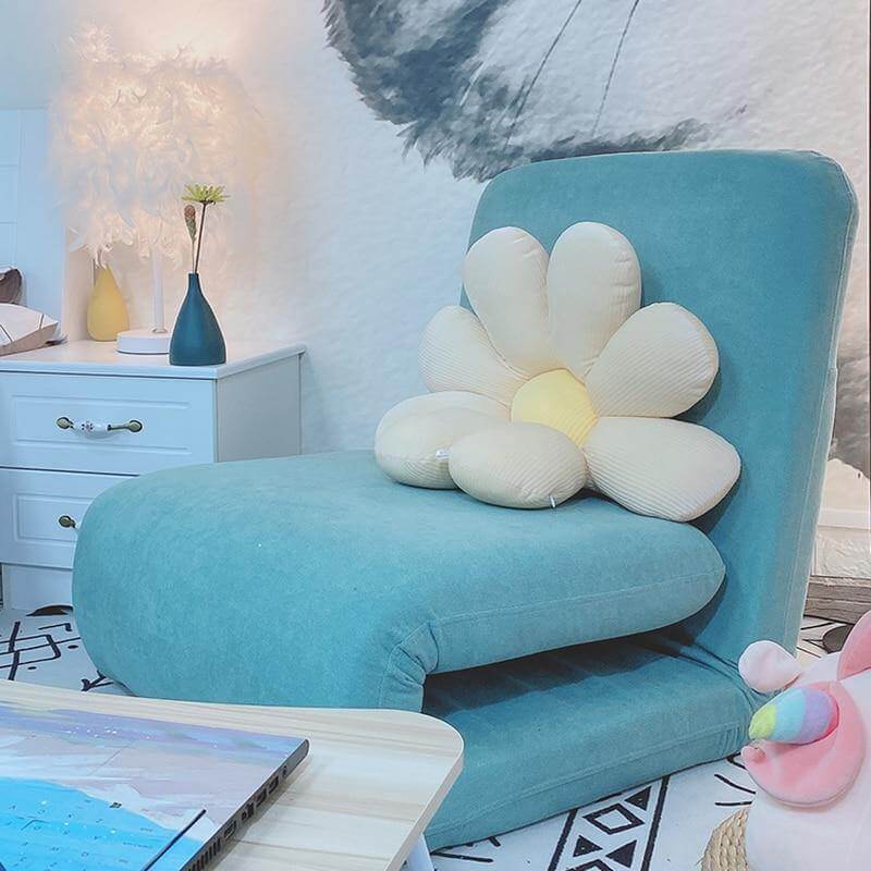 Lazy Foldable Single Sofa Bed Floor Chair - Image 2