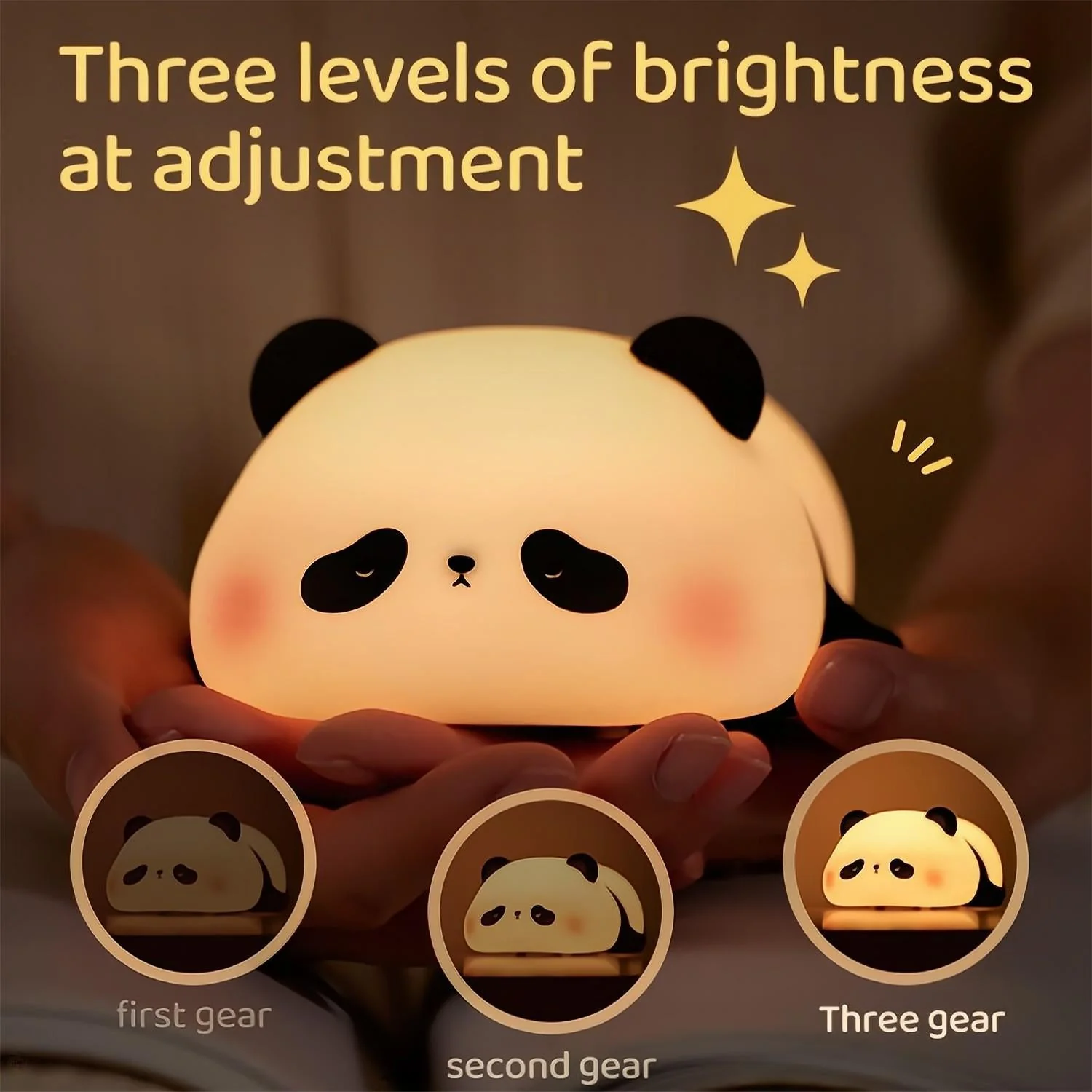 Lazy Panda Touch Sensor Night Lamp - Image 2