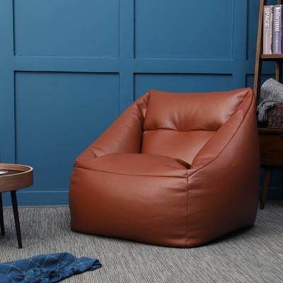 Lazy Sofa Leather Bean Bag - Image 17