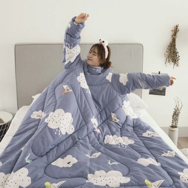 Lazy Time Wearable Sleeping Blanket - Image 6