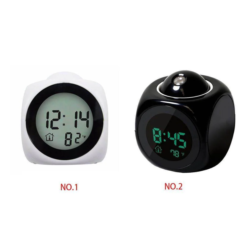 LCD Projection Display Digital Alarm Clock - Image 5