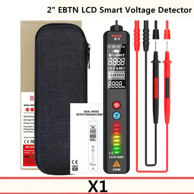 LCD Result Display Voltage Tester Thermometer - Image 10