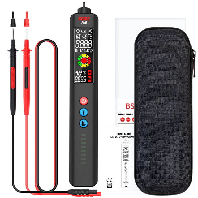 LCD Result Display Voltage Tester Thermometer - Image 11