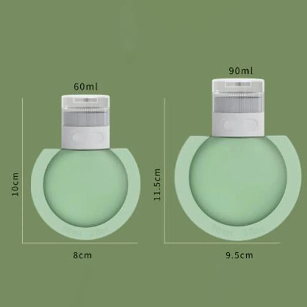 Leakproof Silicone Squeeze Bottle Travel Liquid Dispenser - Image 3
