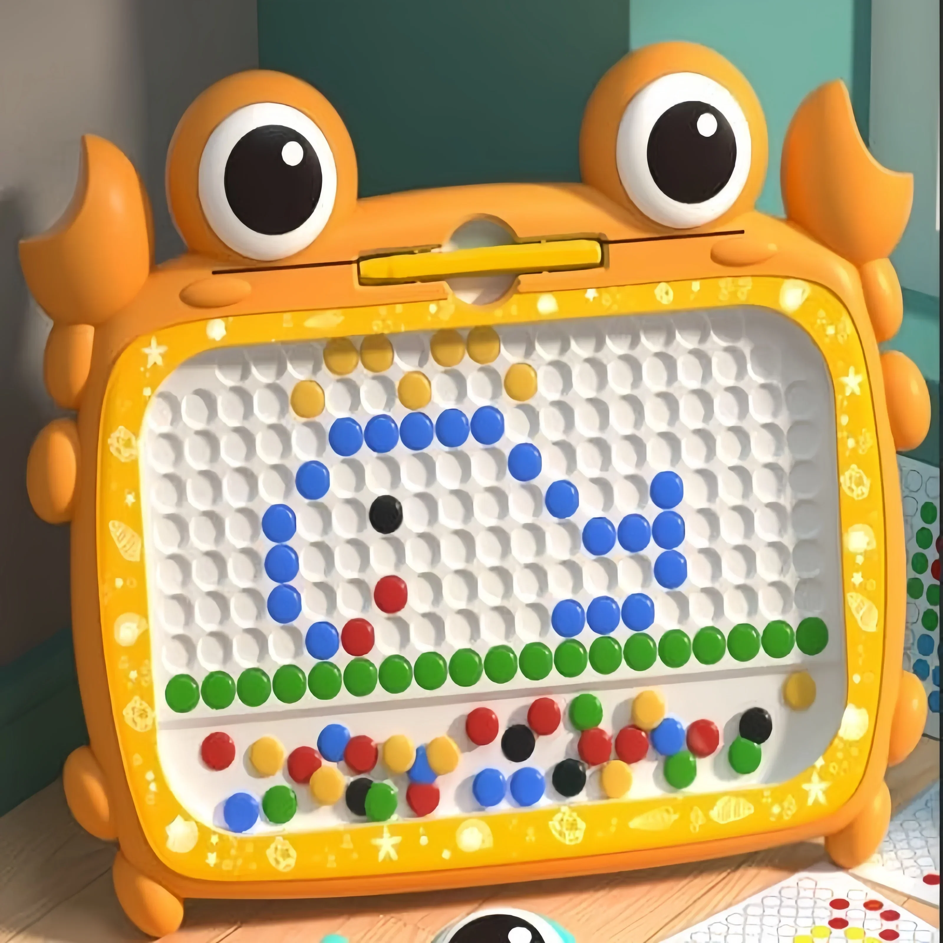 Learning Crab DIY Mosaic Puzzle Board
