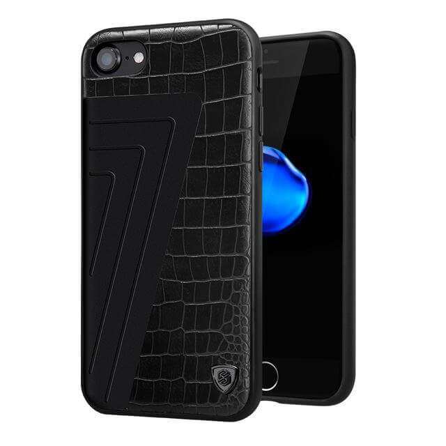 Leather+Aluminum+Soft Hybrid Back Cover Iphone Cases - Image 5