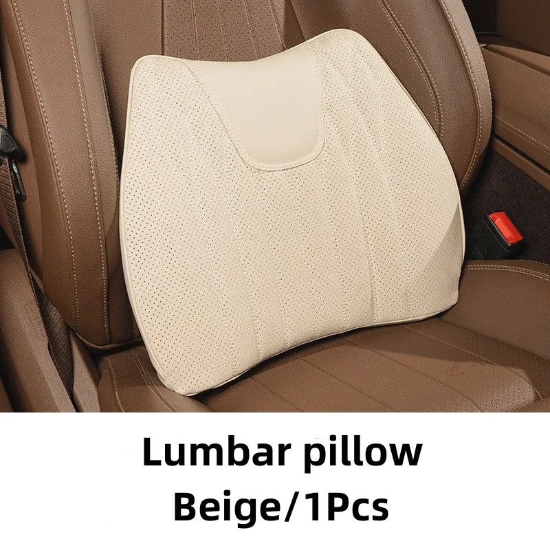 Leather Breathable Comfy Premium Car Seat Cushion - Image 14