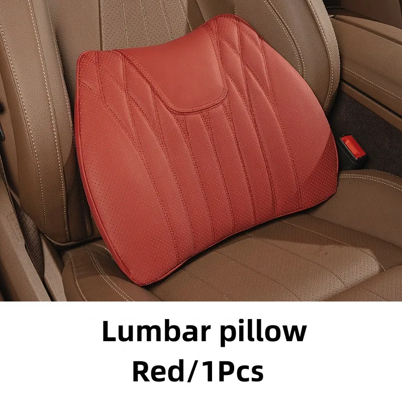 Leather Breathable Comfy Premium Car Seat Cushion - Image 15