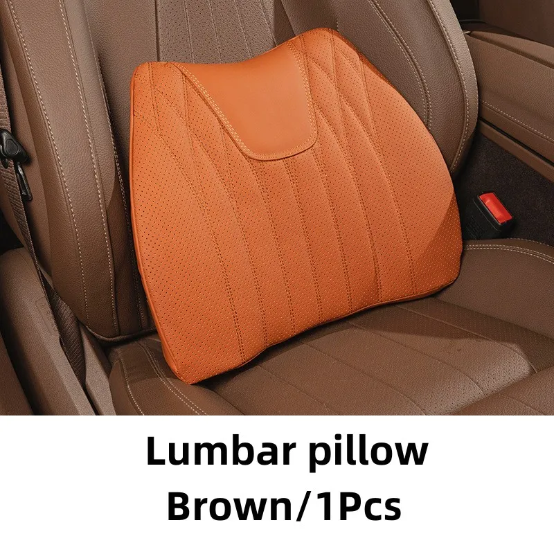 Leather Breathable Comfy Premium Car Seat Cushion - Image 17