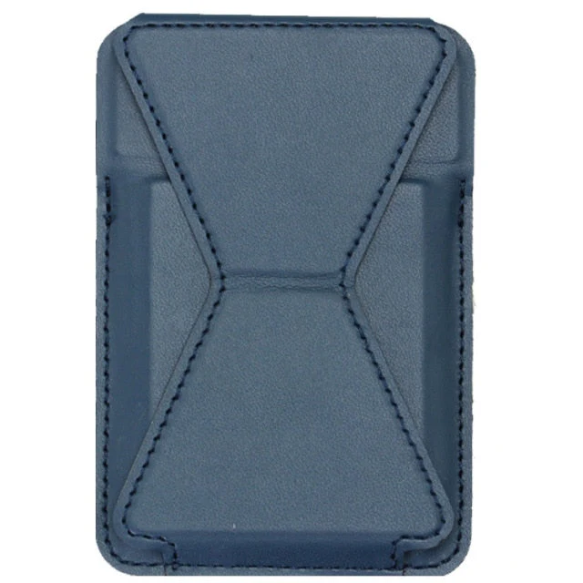Leather Magnetic Card Holder Wallet Stand - Image 8