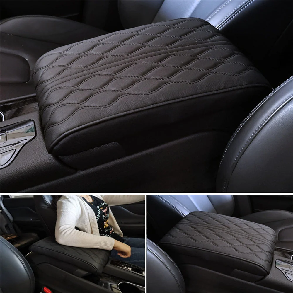 Leather Soft Car Armrest Pad - Image 4