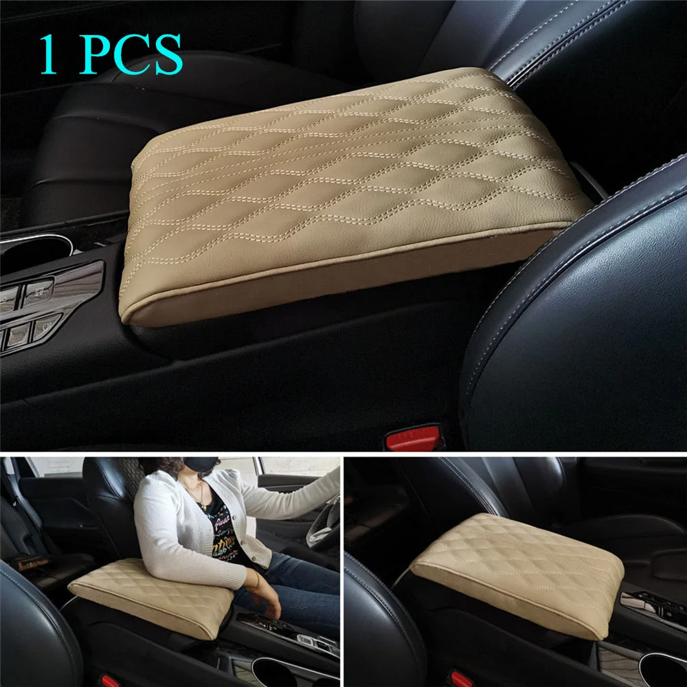 Leather Soft Car Armrest Pad - Image 7