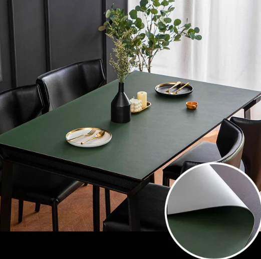 Leather Waterproof Chic Double-Sided Table Mat - Image 3