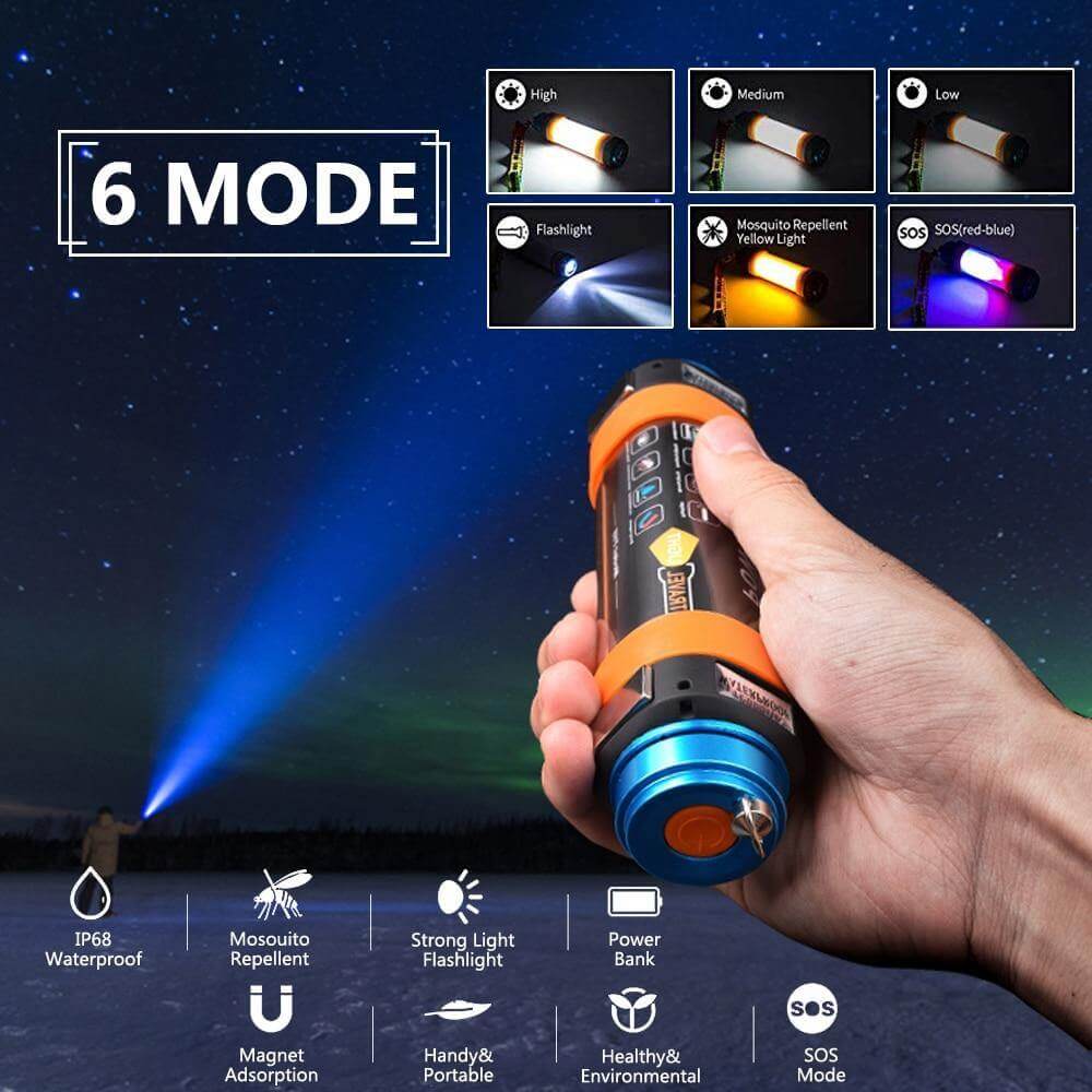 LED Camping Tent Waterproof Rechargeable Light - Image 5