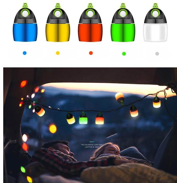 LED Camping Tent Waterproof Rechargeable Light - Image 6