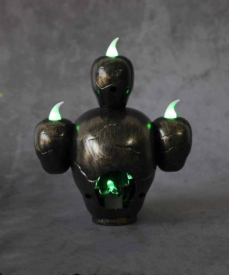 Led Candle Scary Halloween Skull Head Lamp - Image 3