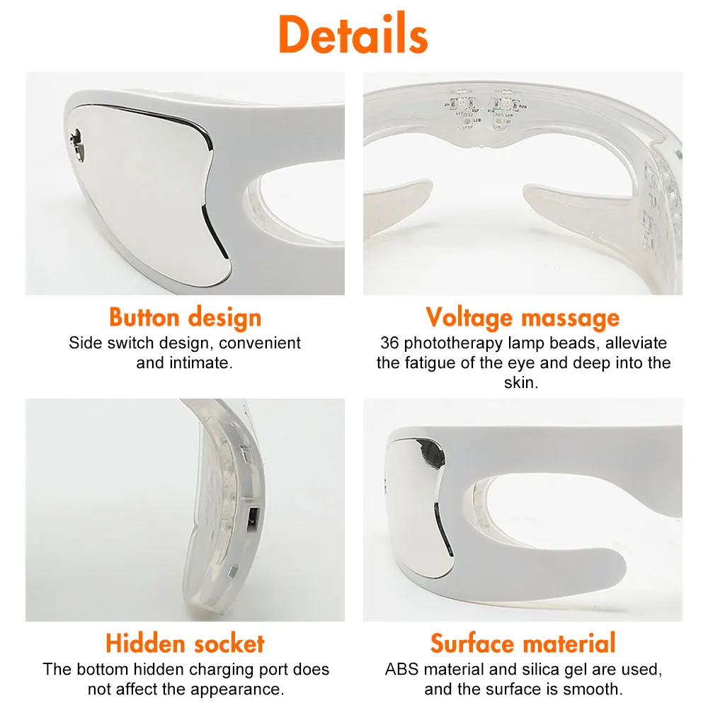LED Circle Fade Anti-Aging Photon Massager - Image 7