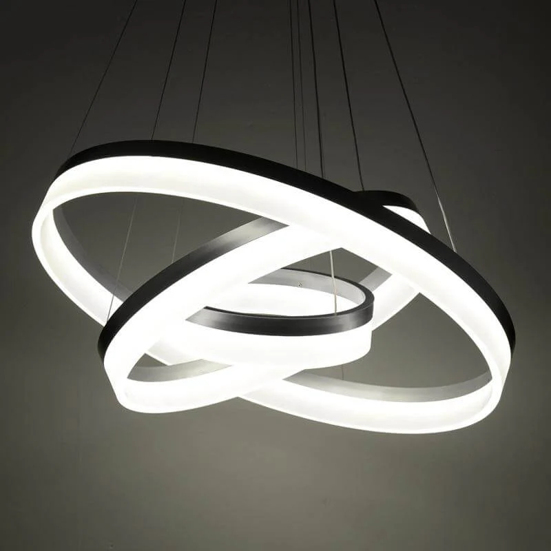 LED Circle Ring Chandelier - Image 2