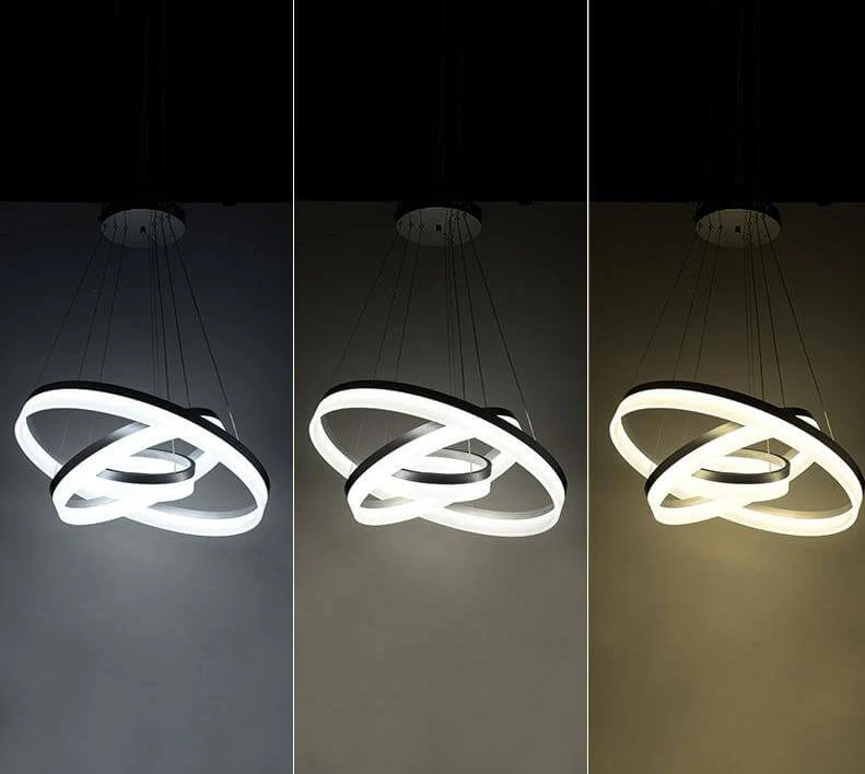LED Circle Ring Chandelier - Image 4