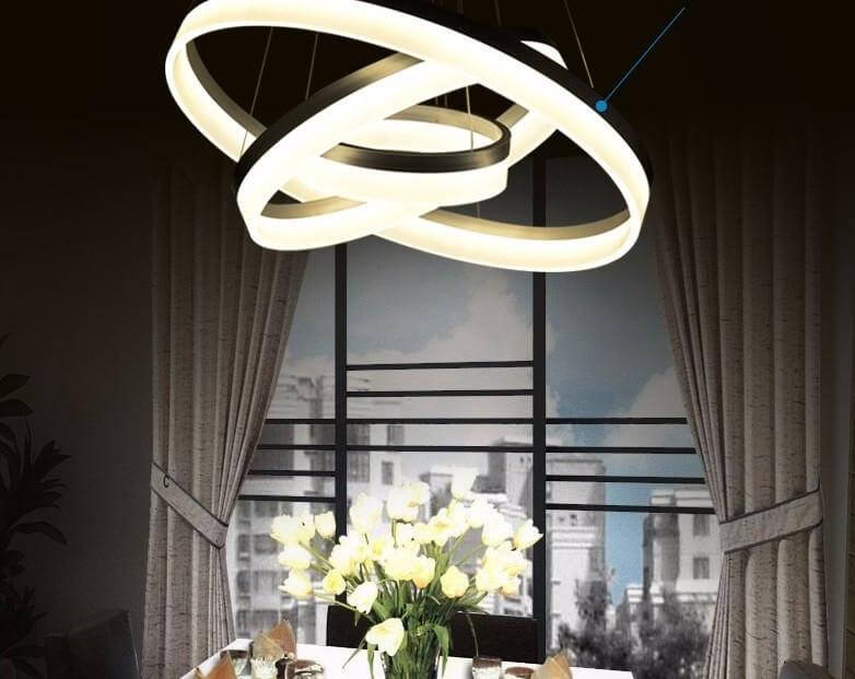 LED Circle Ring Chandelier - Image 6
