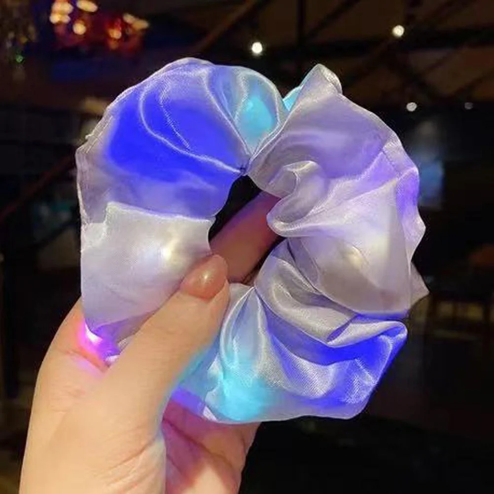 LED Hair Scrunchies - Image 2
