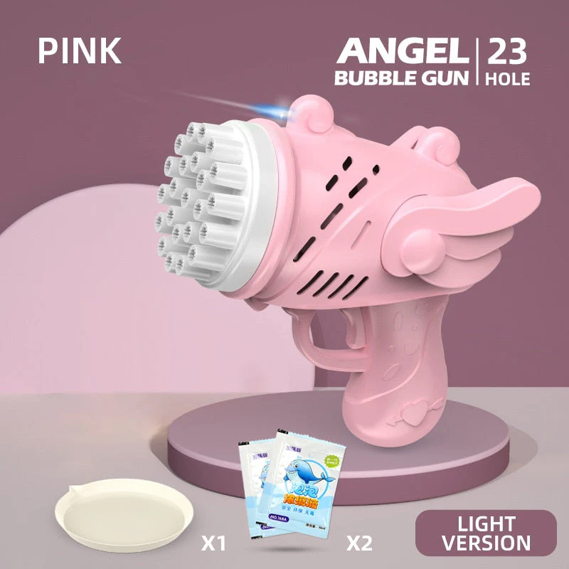 LED Light Dreamy Bubble Maker Gun - Image 8