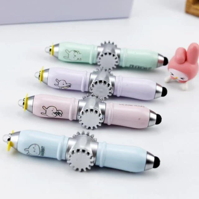 Led Light Fidget Spinner Pen - Image 3