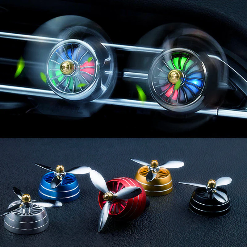 LED Light Propeller Car Air Freshener - Image 4