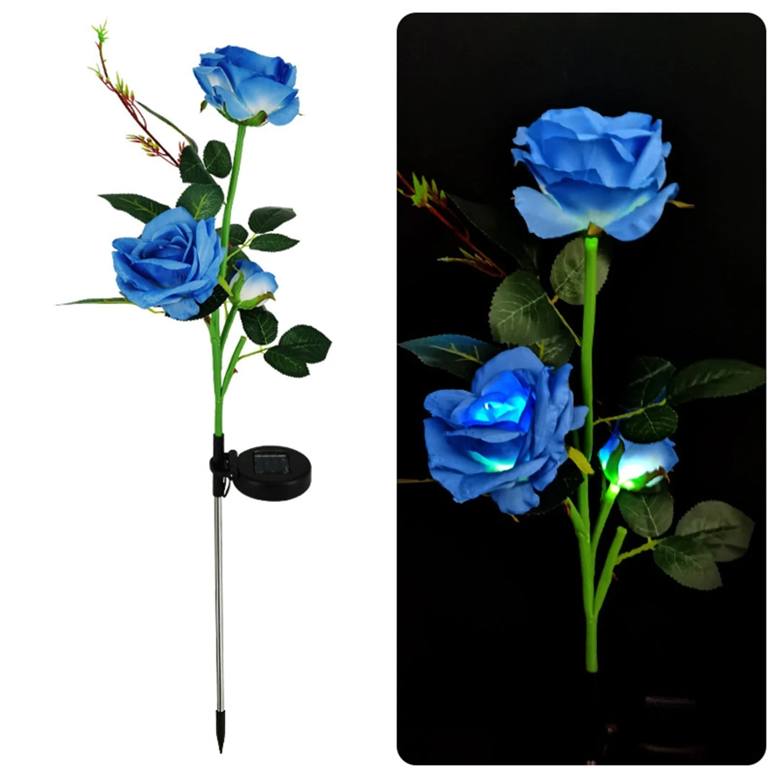 LED Solar Rose Decorative Light - Image 7