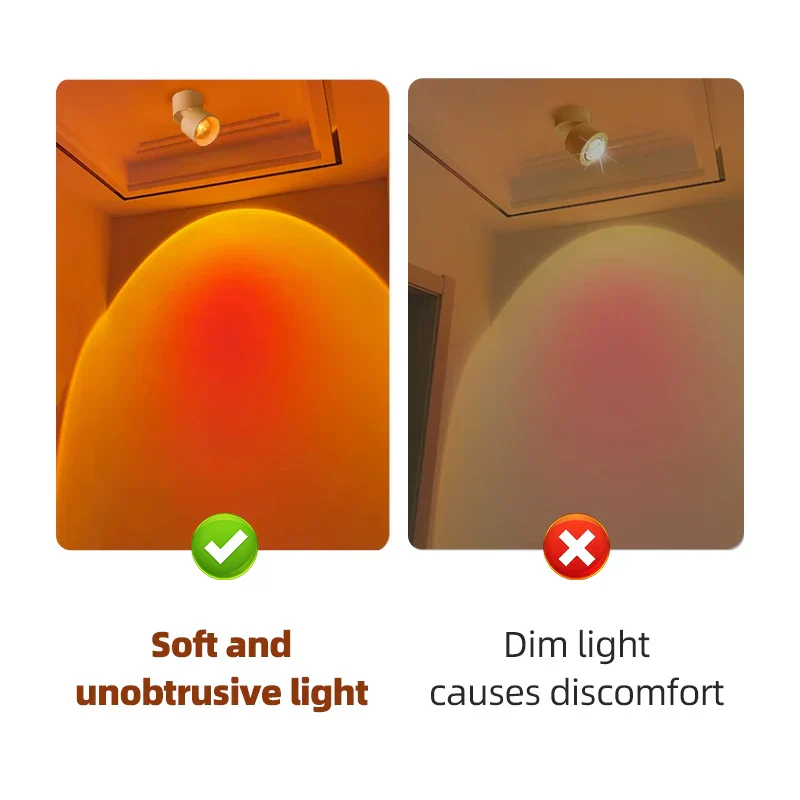 LED Sunset Atmosphere Wall Spotlight - Image 4