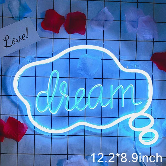 LED Sweet Dreams Neon Sign - Image 8