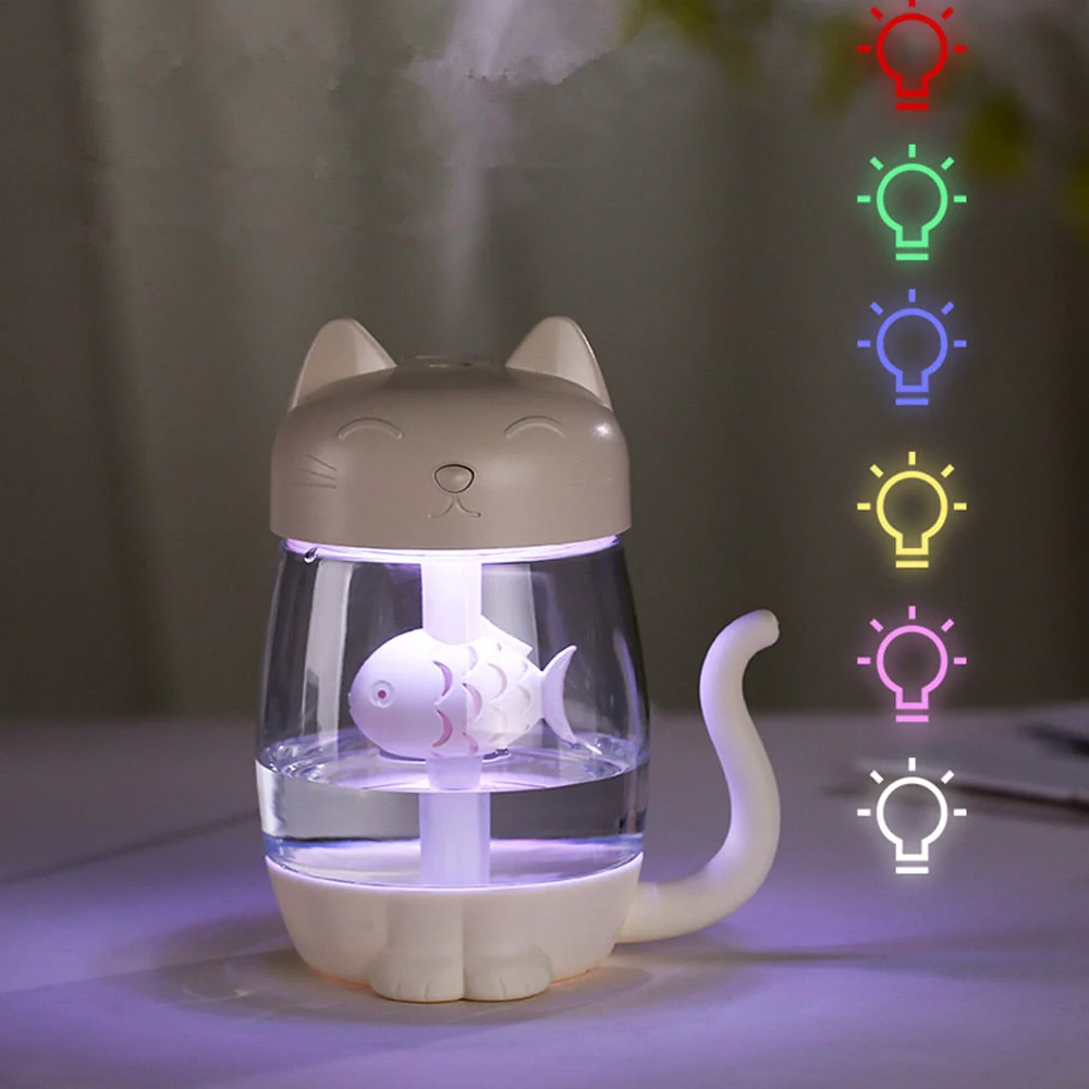 LED Ultrasonic Animal Shaped Air Humidifier - Image 6