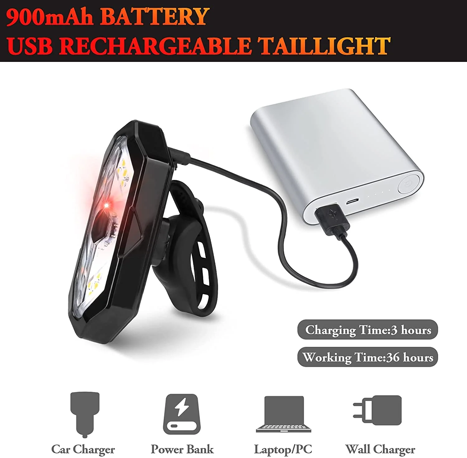 LED Wireless Bike Turn Signal - Image 6