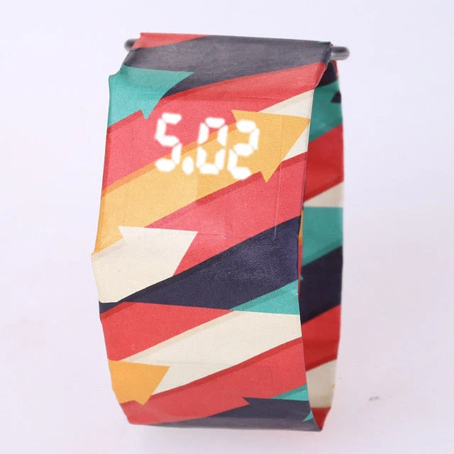 LED Wristband Durable Paper Watch - Image 2