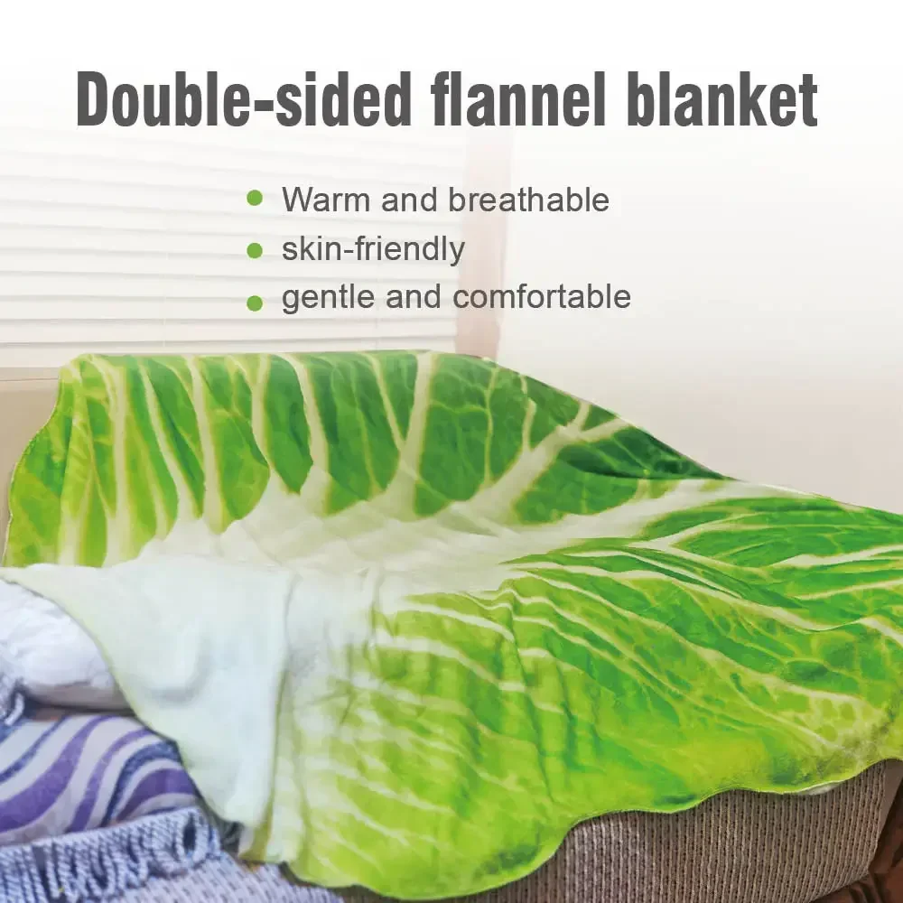 Lettuce Wrap Plush Relax Blanket - Image 4