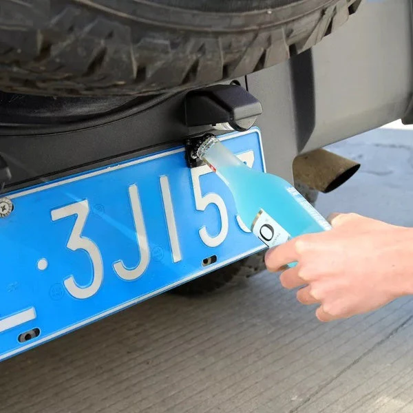 License Plate Mounted Bottle Opener - Image 4