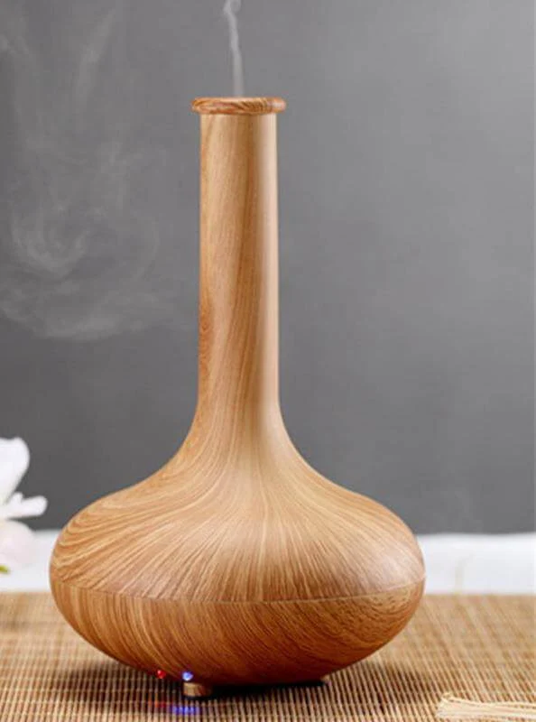 Light Wood 160ml Ultrasonic Mist Maker Air Humidifier - Image 3
