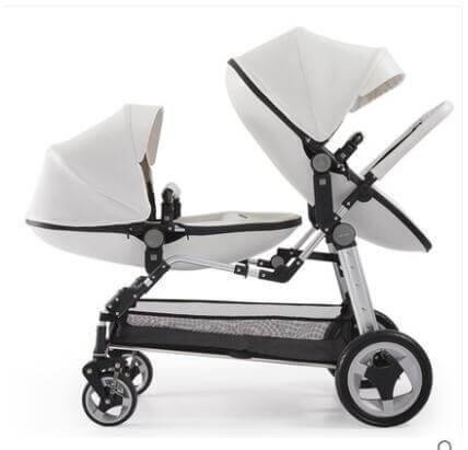 Lightweight Japanese Style Twin Baby Stroller - Image 5