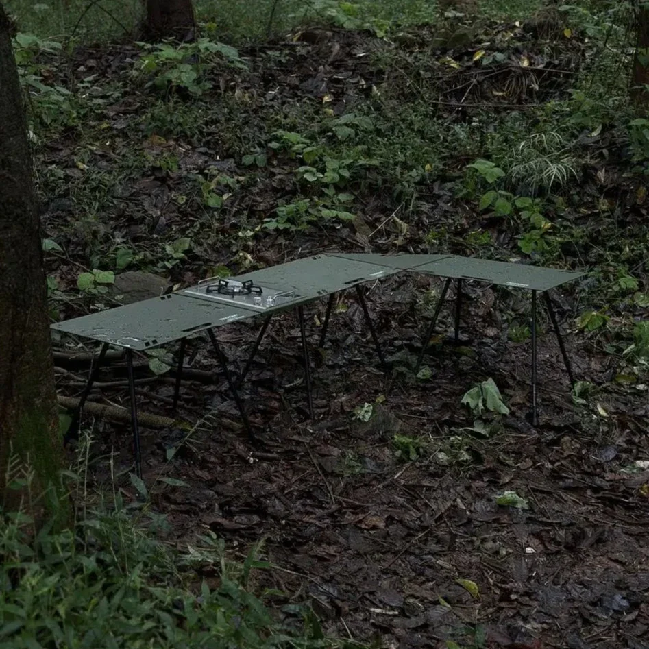 Lightweight Outdoor Tactical Aluminum Camping Table - Image 4