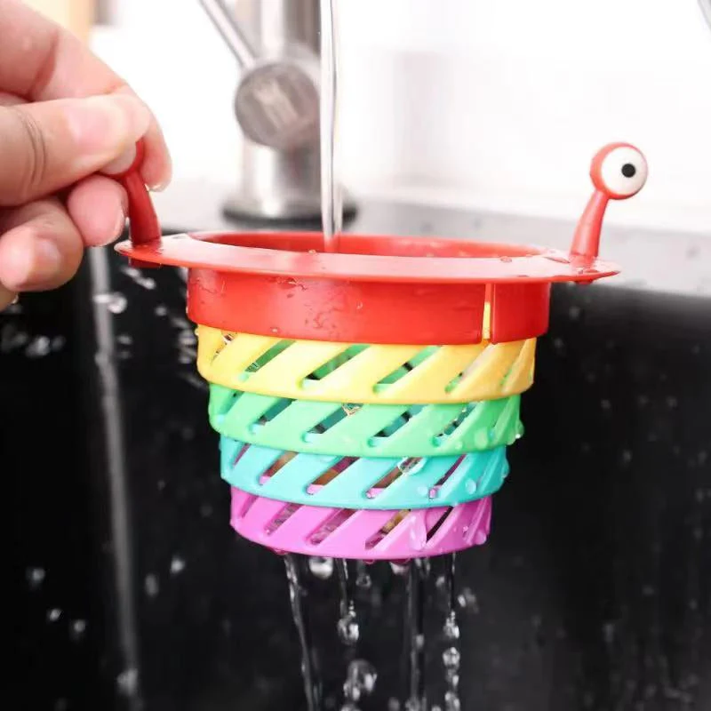 Little Monster Colorful Foldable Sink Strainer Basket - Image 10