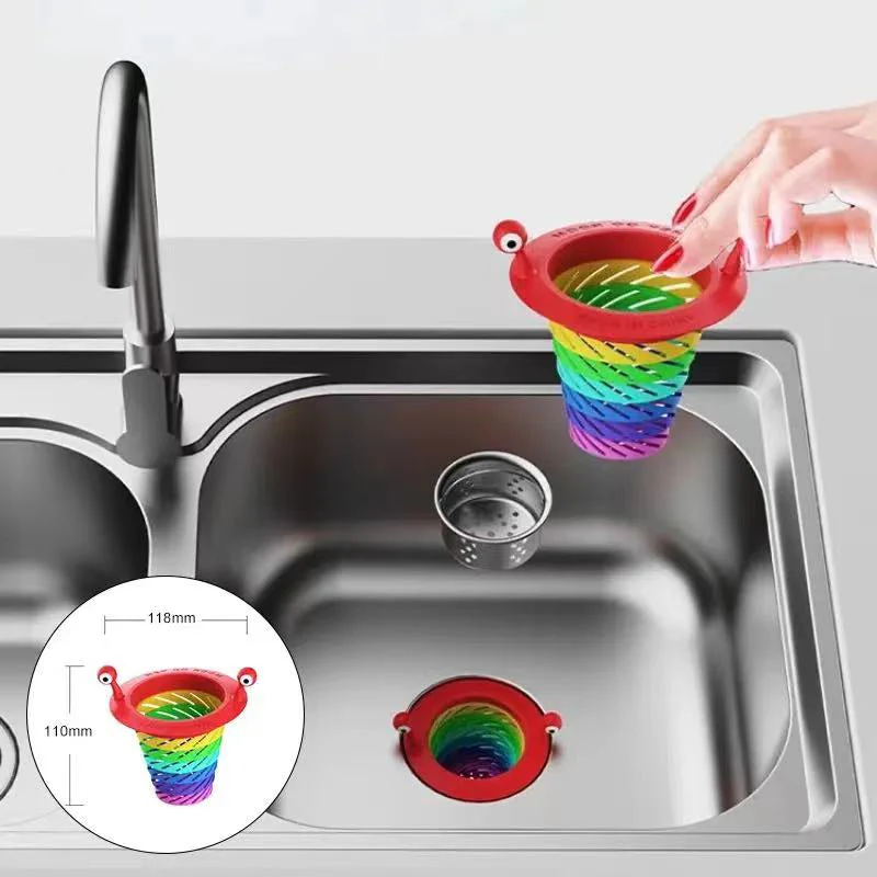 Little Monster Colorful Foldable Sink Strainer Basket - Image 11