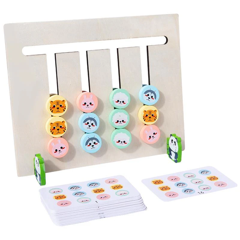 Logic Board Kids Educational Wooden Toy - Image 2