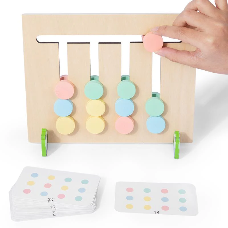 Logic Board Kids Educational Wooden Toy - Image 6