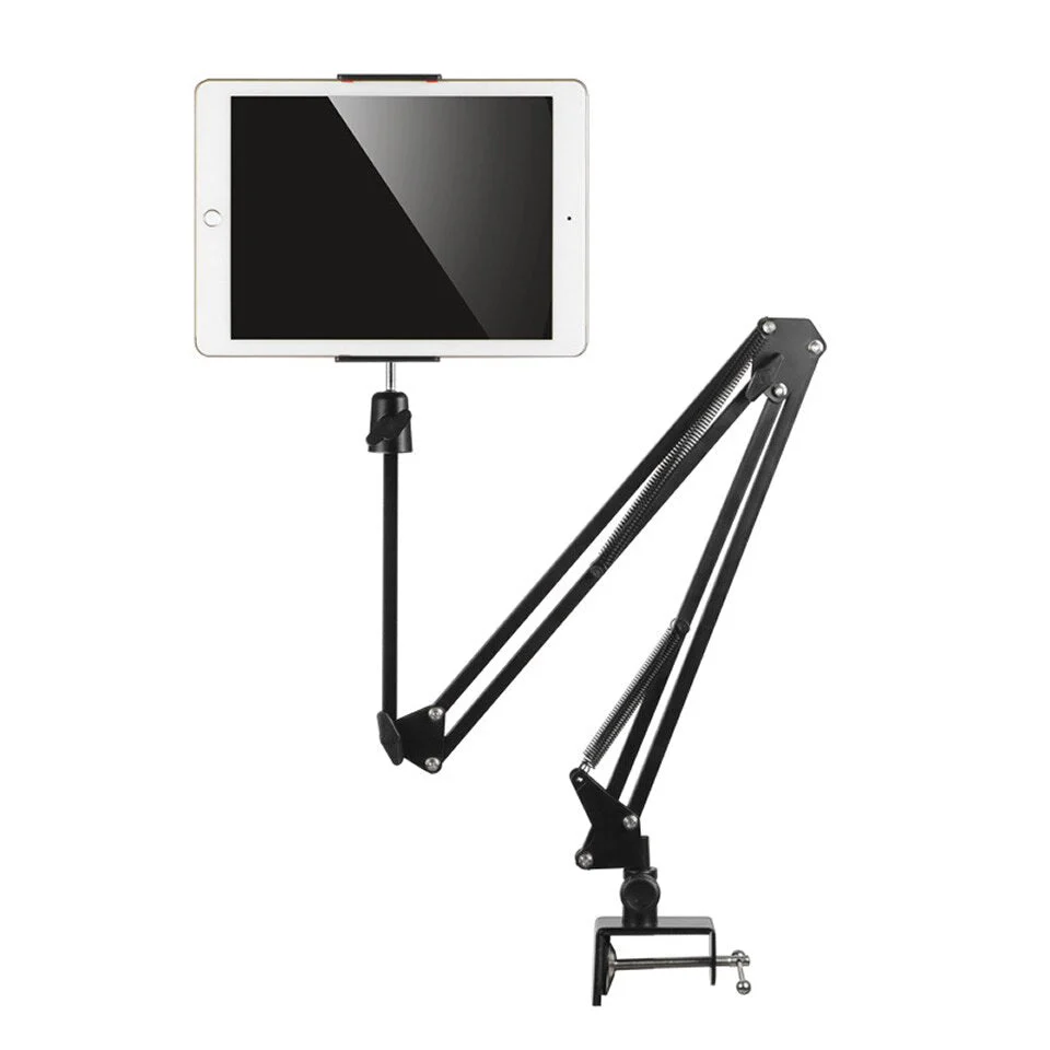 Long Arm Heavy-Duty Desk Mount Tablet Holder - Image 10