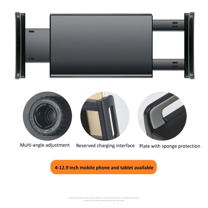 Long Arm Heavy-Duty Desk Mount Tablet Holder - Image 3